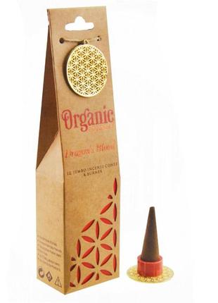 Кровь дракона organic goodness ароматические конусы bm