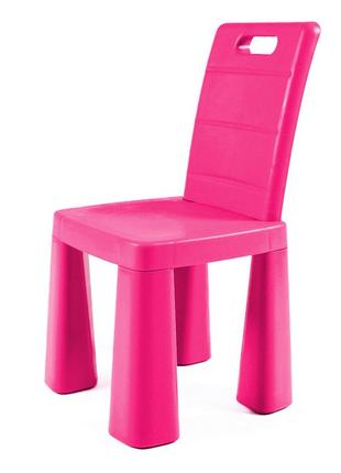 Стілець-табурет долоні рожевий пластиковий стільчик дитячий, див. опис7 фото