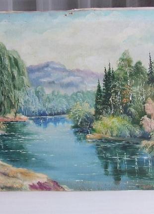 Закарпатська школа тихенів у. к.м. раз. 66х46 см. 2004 р. ужитку