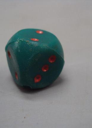 Игральные кости кубик пластик ссср размер 1,5 х 1,5 см №15350