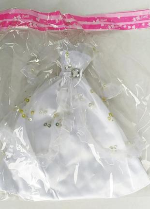 Одежда для барби бальное платье для куклы арт.8301-03, см. описание