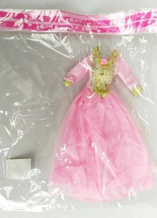Одежда для барби бальное платье для куклы арт.8301-04, см. описание1 фото