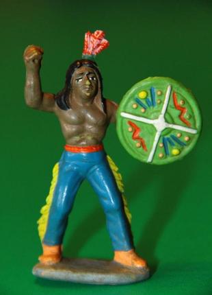 Індіанець гдр 046 вікторіо георг блехтшмід конверсія  рання фігурка