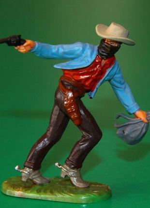 Ковбой грабіжник в бандані № 6986 elastolin 70мм фрг