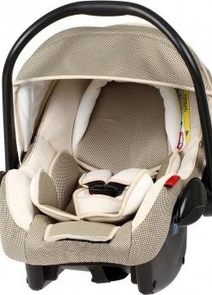 Детское автокресло heyner baby superprotect ergo (0+) бежевое 780500