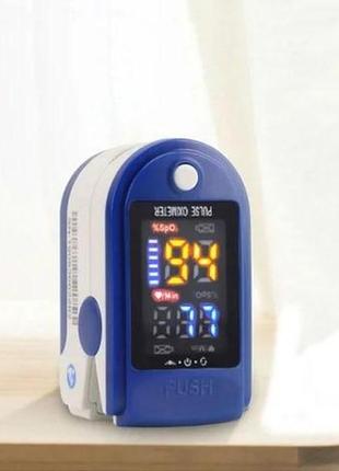 Портативний пульсометр оксиметр на палець pulse oximeter lk873 фото