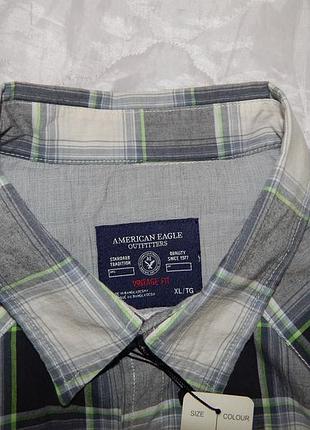 Мужская рубашка american eagle оригинал р.52 073rd (только в указанном размере, только 1 шт) 6