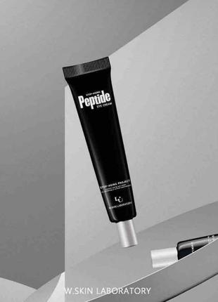 Антивіковий крем для повік з пептидами w.skin laboratory peptide eye cream