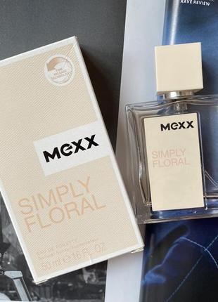 Mexx simply floral туалетна вода/ залишок