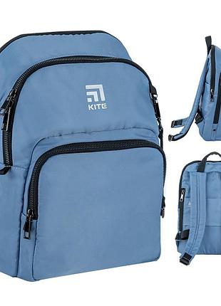 Підлітковий рюкзак education teens блакитний, kite (k24-2589s-4)