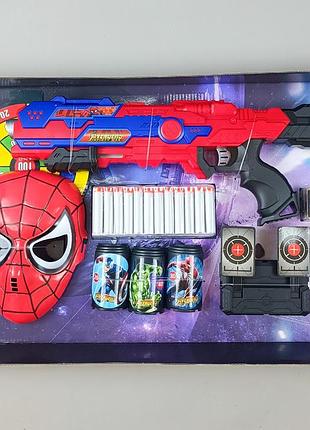 Ігровий набір 893-2 набір з пістолетом людини павука маска набір героя