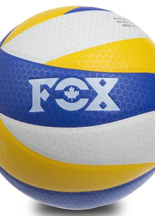 Мяч волейбольный fox sd-v8005 №5 pu клееный