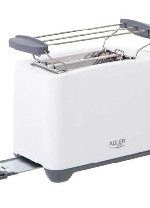 Тостер+подставка для булочек adler ad 3216 (750 вт, 7 режимов, автоотключение)