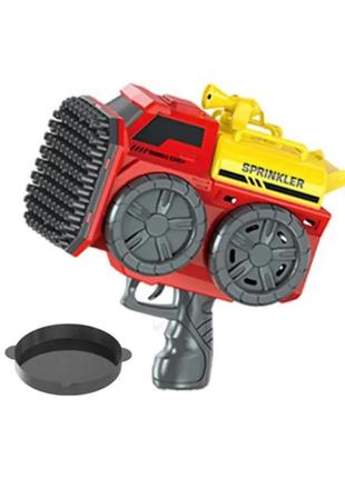 Генератор мыльных пузырей пулемет кв1295-red на аккумуляторе