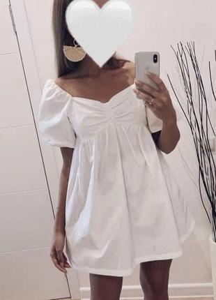 Женское невероятное стильное платье сарафан платье с фонариками zara el milas ivina boutique