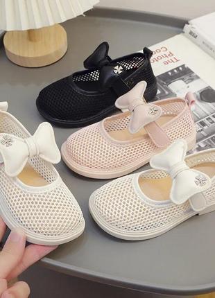 Стильные летние туфли для девочек (15)