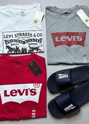 Мужская футболка levis m l
