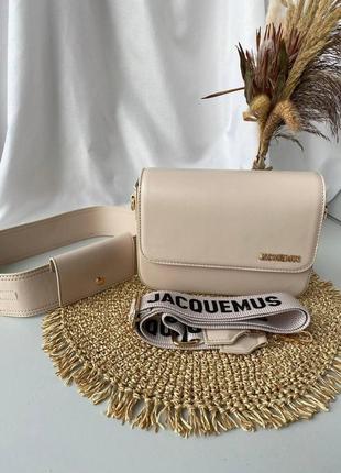 Сумка jacquemus beige