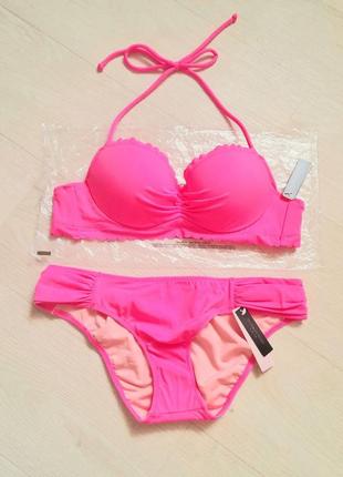 Купальник раздельный женский выкторик сикрет оригинал victorias secret