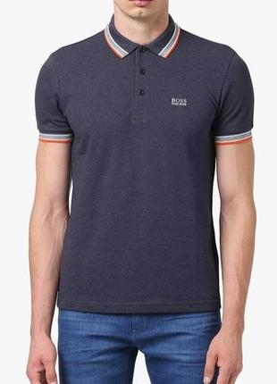 Поло, тенниска, батник Knit boss textured polo Doudoune t-shirt