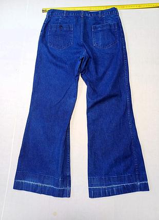 Талия 92 см винтажные джинсы вмс сша us navy utility trousers denim type ii 1993 года (dungarees)
