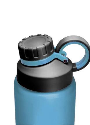 Пляшка для води casno 1500 мл kxn-1237 синя4 фото