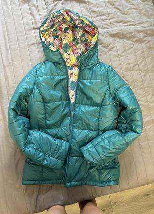 Демісезонна двостороння куртка для вагітних