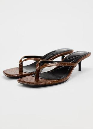 Босоножки zara4 фото