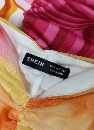 Платье в складку shein 4