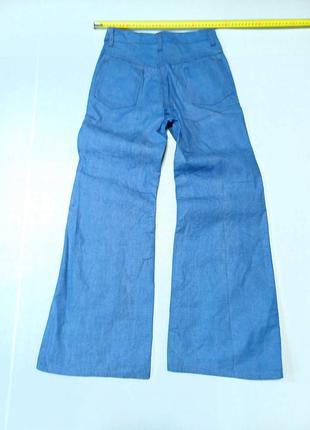 Талия 72 см vintage джинсы клеш read vale size 29