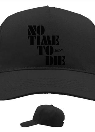 Кепка с принтом no time to die