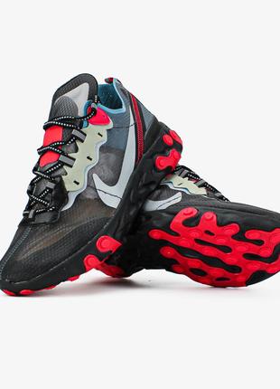 Чоловічі кросівки nike react element 87 "blue chill solar red" 3