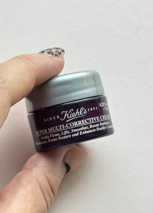 Мультикорегуючий антивіковий крем для обличчя kiehls super multi-corrective cream kiehl's 7 мл