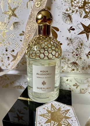 Распив guerlain aqua allegoria nerolia vetiver, оригинал!