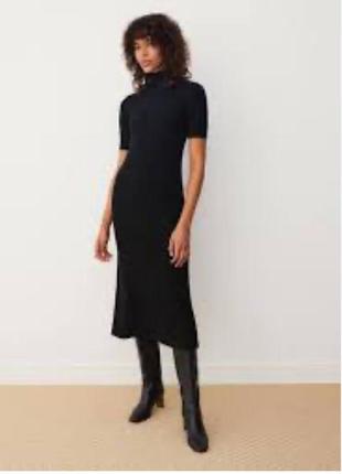 Zara платье трикотажное р xl оригинал