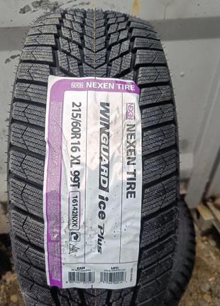 Зимові шини 215/60 r16 99t xl nexen winguard ice plus wh43