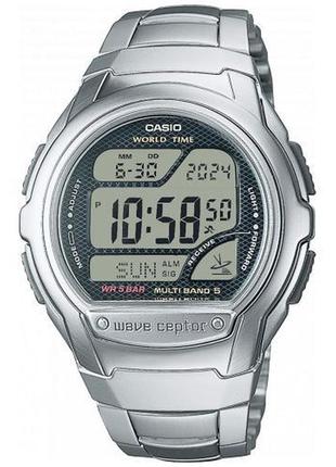 Casio radio controlled wv-58rd-1aef японские наручные часы с хронографом новые!!!