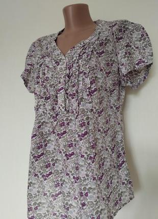 100% хлопок тоненькая блузка