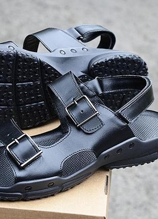 Чоловічі шкіряні босоніжки сандалії