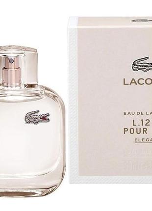 Парфуми eau de lacoste l. 12.12 pour elle sparkling от lacoste