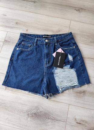 Джинсовые шорты prettylittlething 5