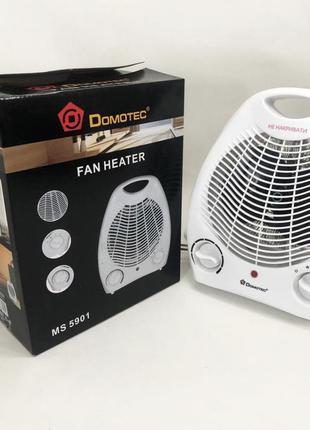 Обігрівач тепловентилятор (дуйка) domotec