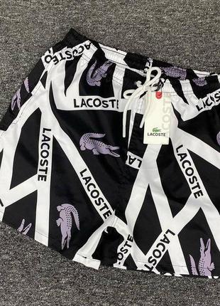 Новинка мужская пляжная шорты lacoste