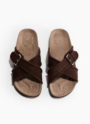 Шльопанці шлепки сандали h&m hm 1232481002 оригінал ✅ 35 36 37 38 39 40 41 42