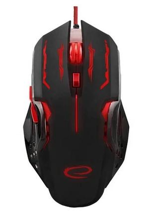 Мышь проводная esperanza mouse mx403 apache 1.5м red