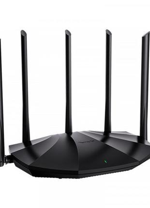 Маршрутизатор tenda rx2 pro ax1500 1xge wan 3xge lan beamforming mu-mimo 2.4 ггц/5 ггц 5 антенн