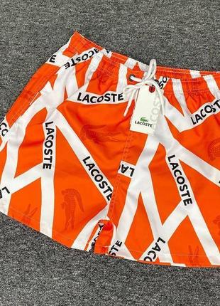 Новинка мужская пляжная шорты lacoste