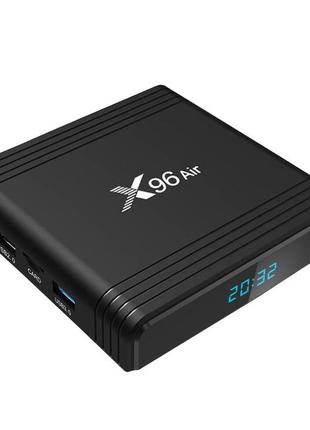 Префікс телевізора amlogic x96 air s905x3, 2 гб оперативної пам’яті, 16 гб пзу, чорний