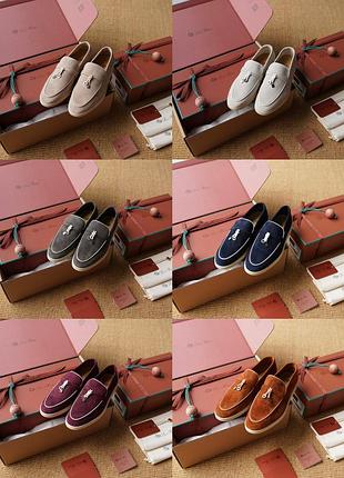 Лоферы loro piana summer walk лоро пиана