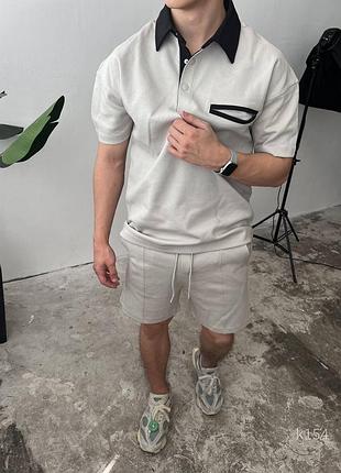 Летний костюм футболка шорты